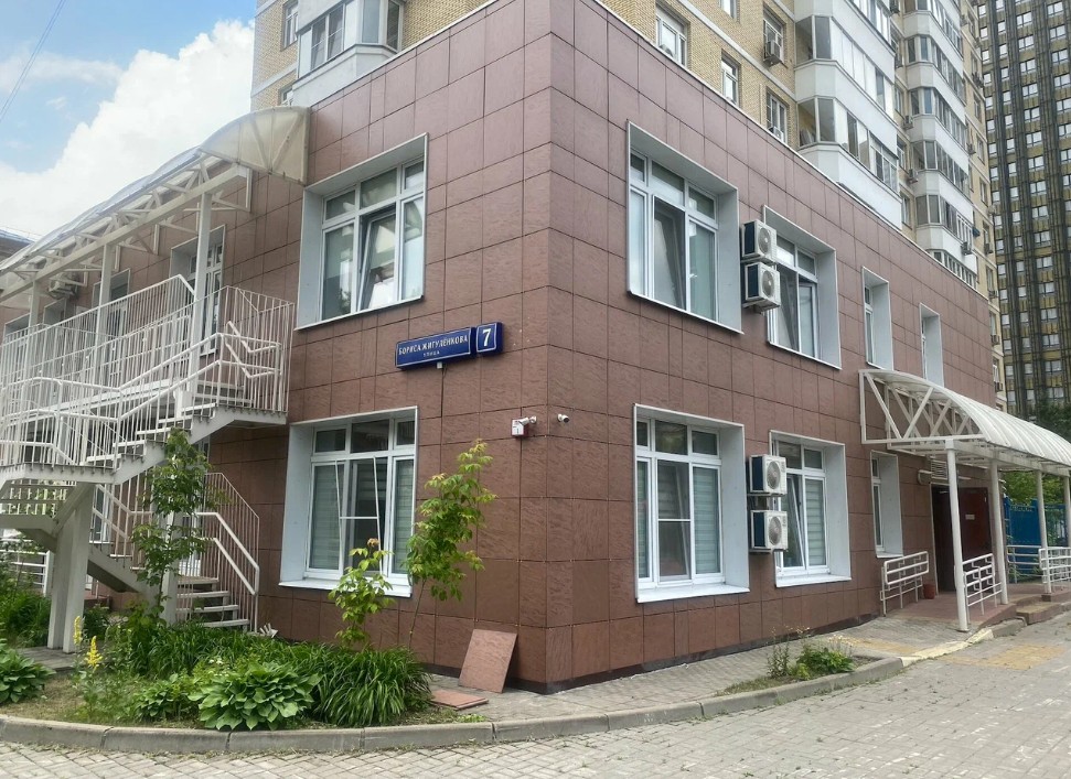 фасад дома, здание по адресу г Москва, ул Бориса Жигулёнкова, д 7 
